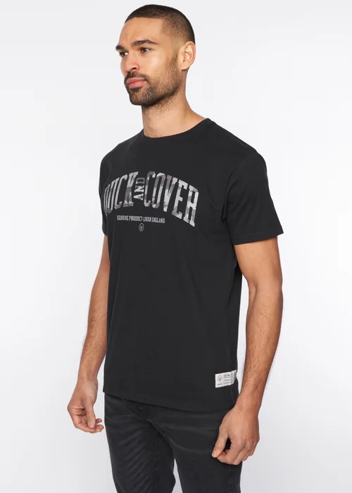 Duck & Cover Black Shaffer T-Shirt - M Image 5