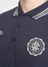 Duck & Cover Navy Keyaan Polo - L Image 3
