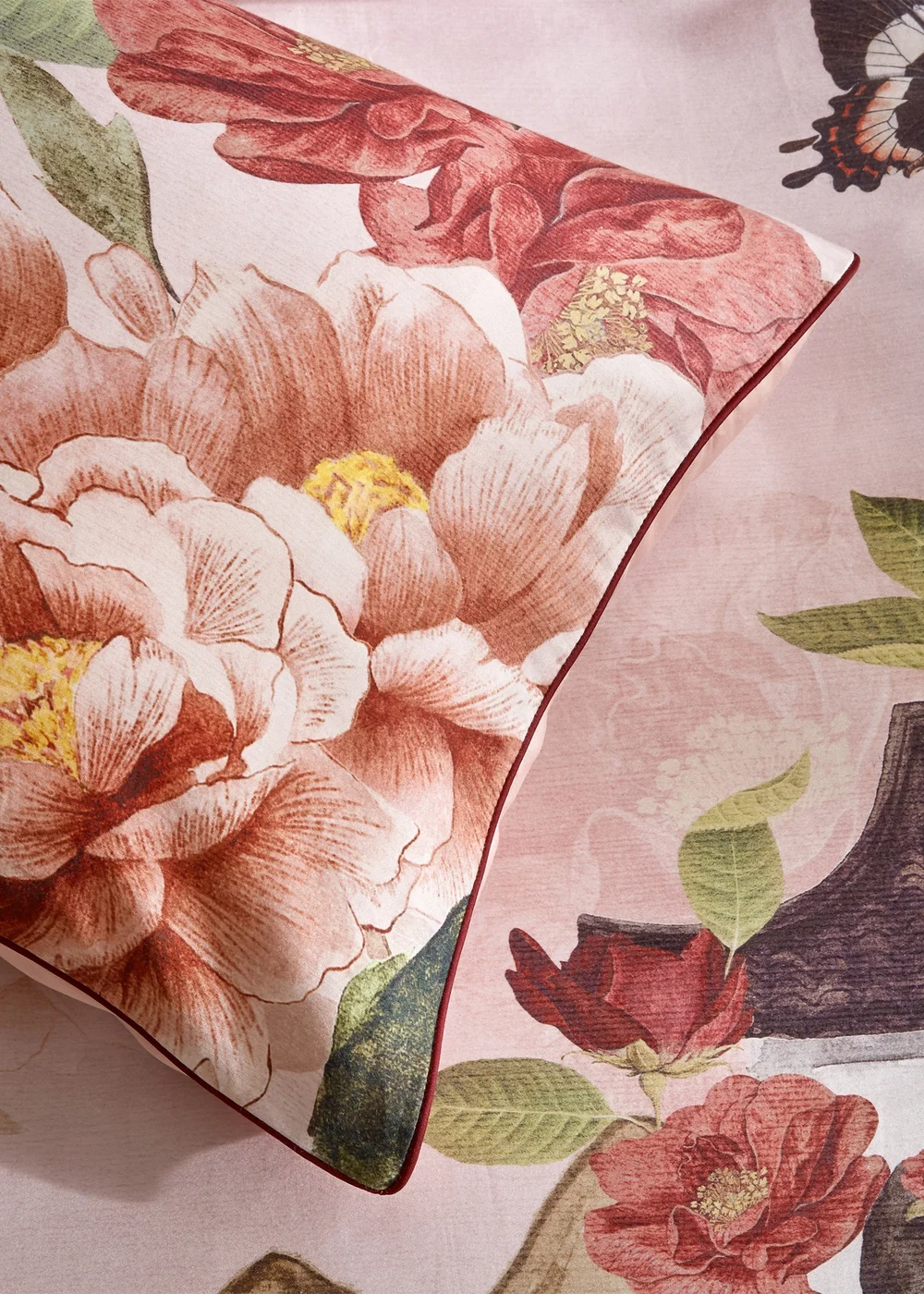 Paoletti Geisha 100% Cotton Duvet Cover Set - Double Image 3