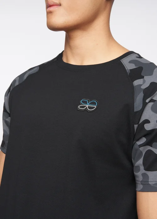 Crosshatch Black Cramdark T-Shirt - S Image 3