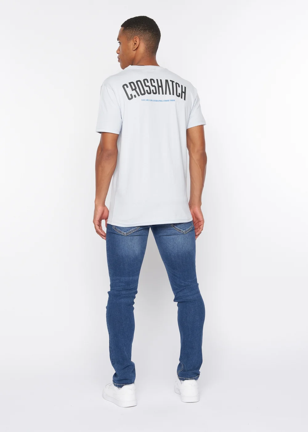 Crosshatch Light Blue Cronstand T-Shirt - S Image 2