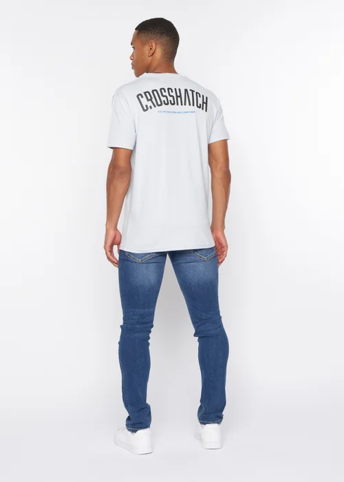 Crosshatch Light Blue Cronstand T-Shirt - S Image 2