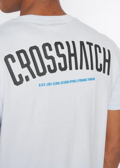 Crosshatch Light Blue Cronstand T-Shirt - S Image 3