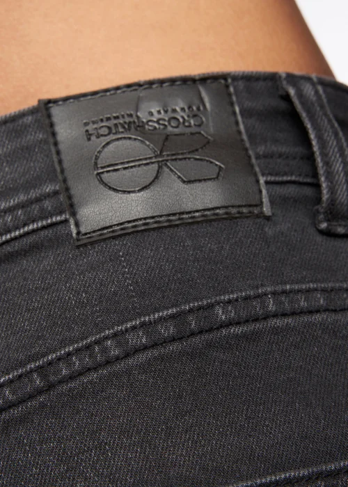 Crosshatch Black Wash Kremtap Cargo Jeans - 30/L30 Image 3
