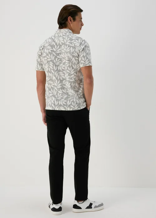 Black Slim Fit Chinos - 30 Waist Regular Image 2