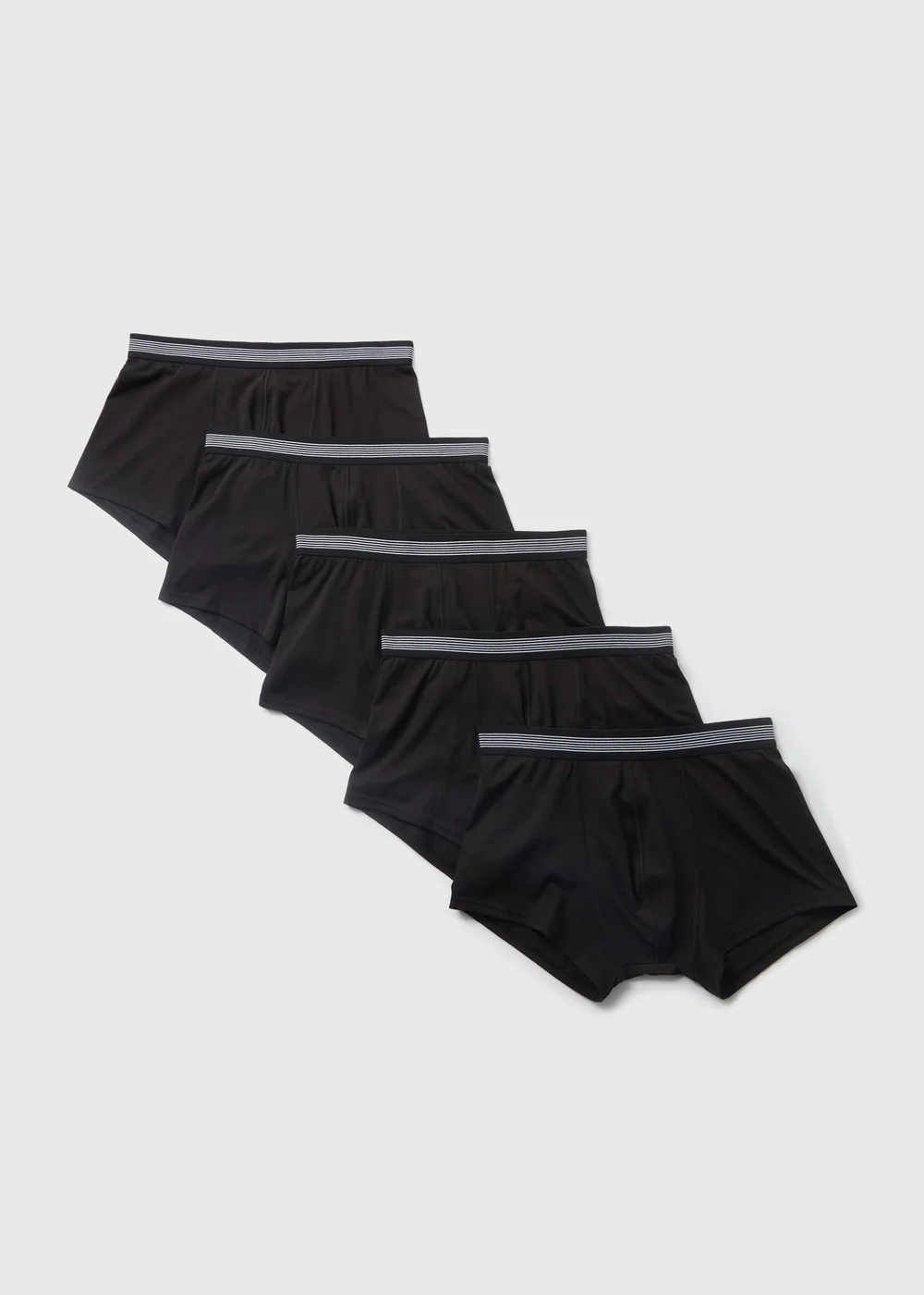 5 Pack Black Hipsters - XS Image 1