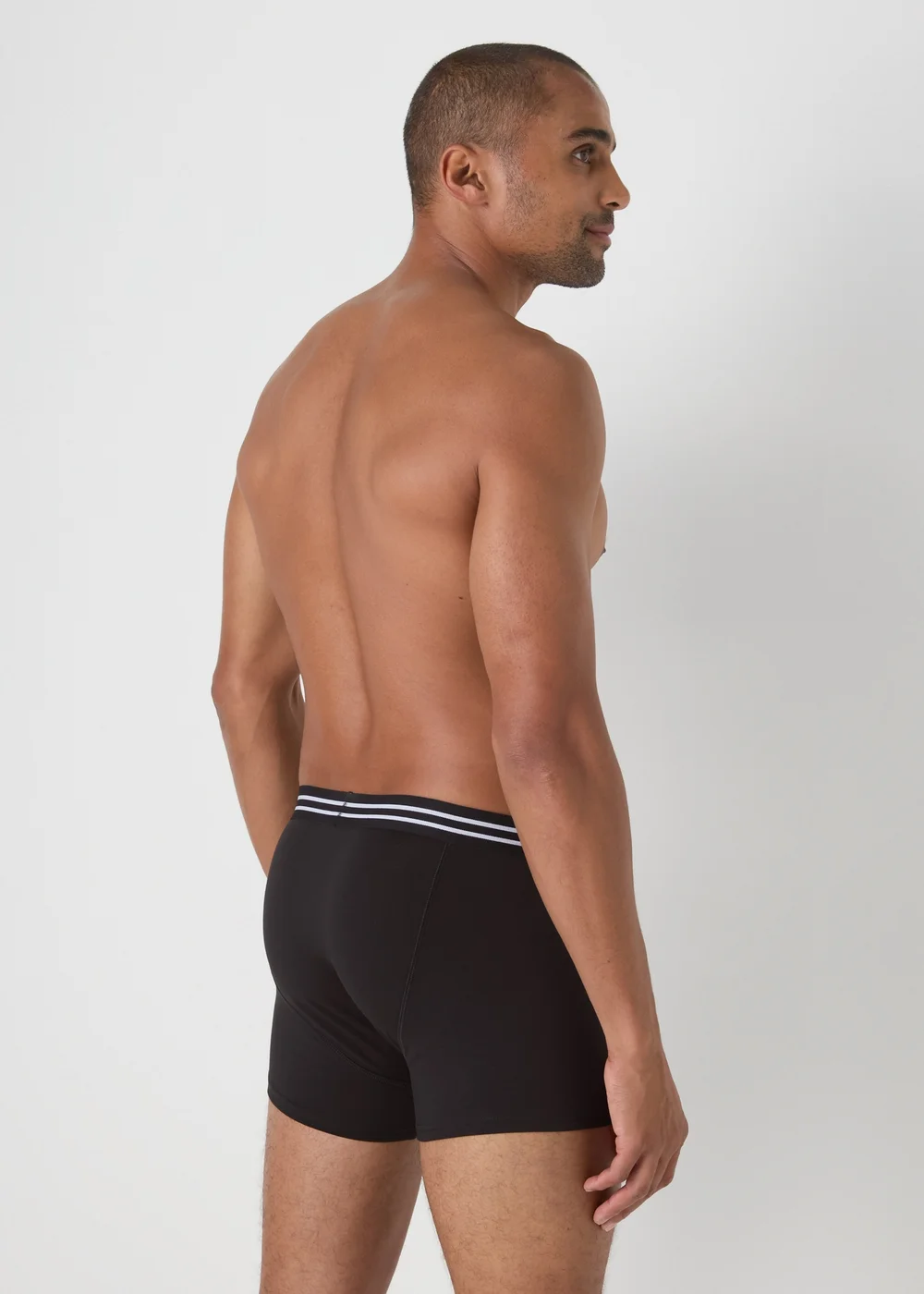 5 Pack Black Keyhole Boxers - XS Image 3