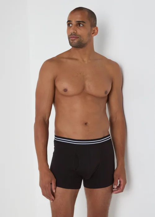 5 Pack Black Keyhole Boxers - XS Image 2