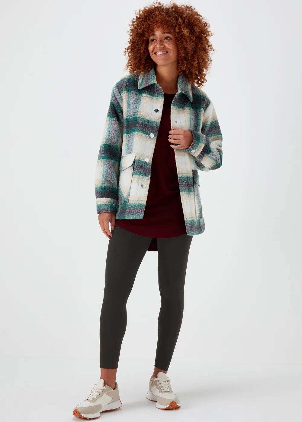 Black Plain Ponte Leggings - 8 Image 4