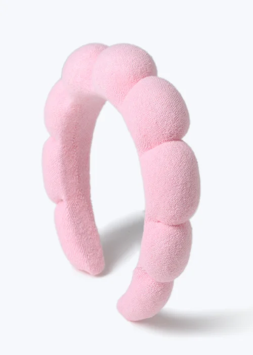 Muse Pink Padded Twist Headband - One Size Image 1
