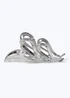 Muse Silver Metal Squiggle Claw Clip - One Size Image 1