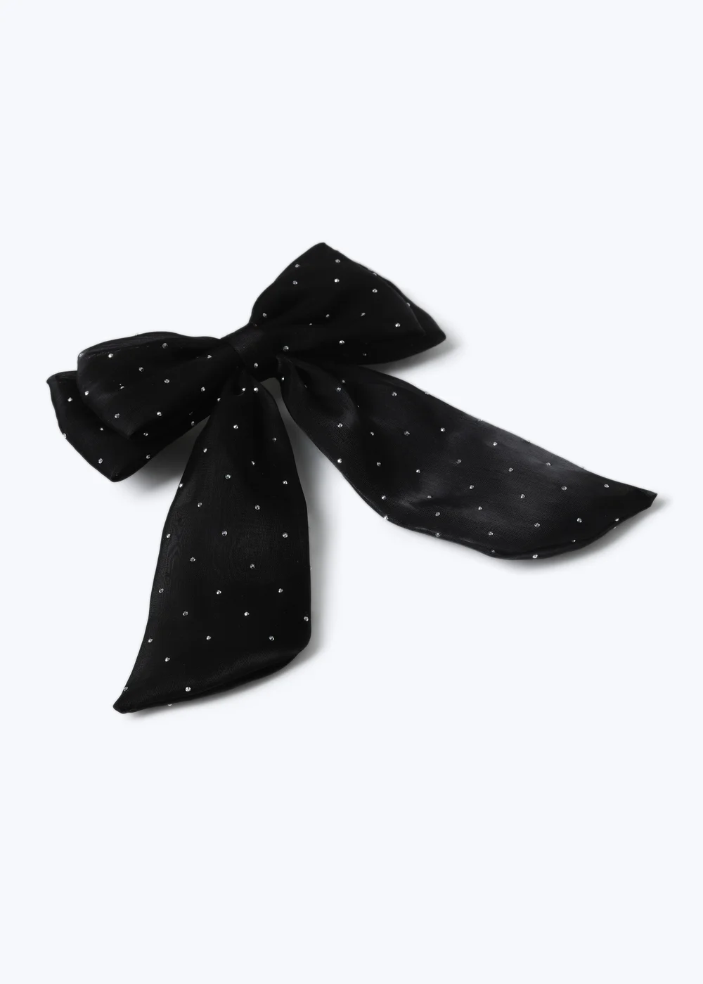 Muse Black Sparkle Bow Clip - One Size Image 2