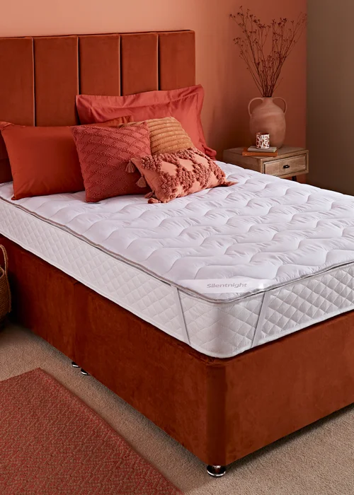 Silentnight White Heating Mattress Topper - Single Image 2