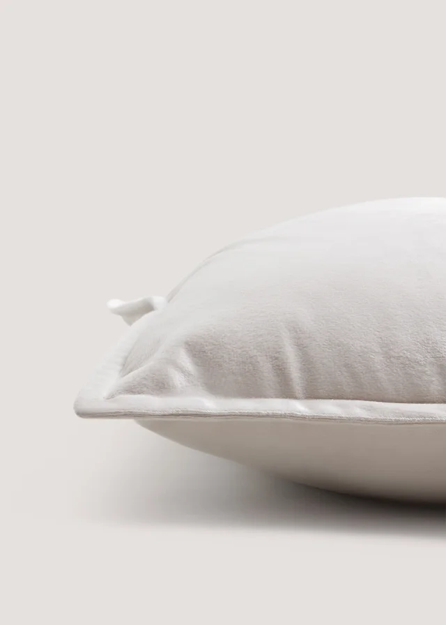 Beige Velvet Cushion