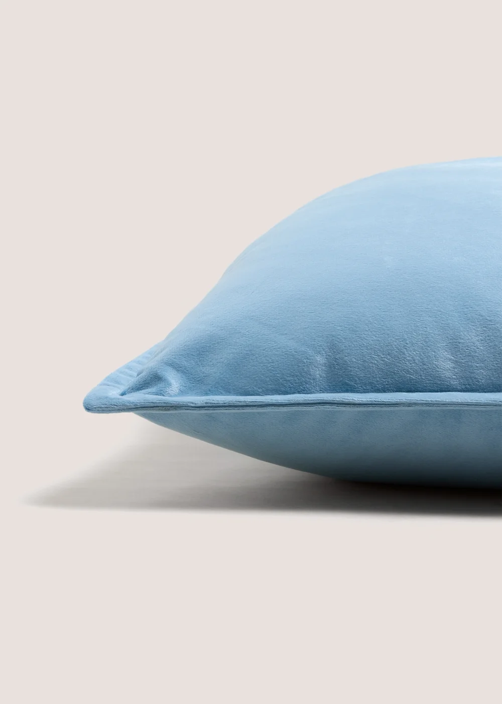 Blue Velvet Cushion Image 2