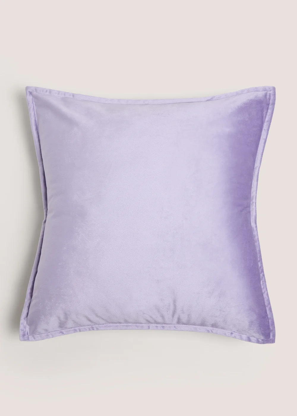 Lilac Velvet Cushion Image 1