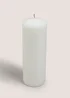 White Church Large Candle Image 1