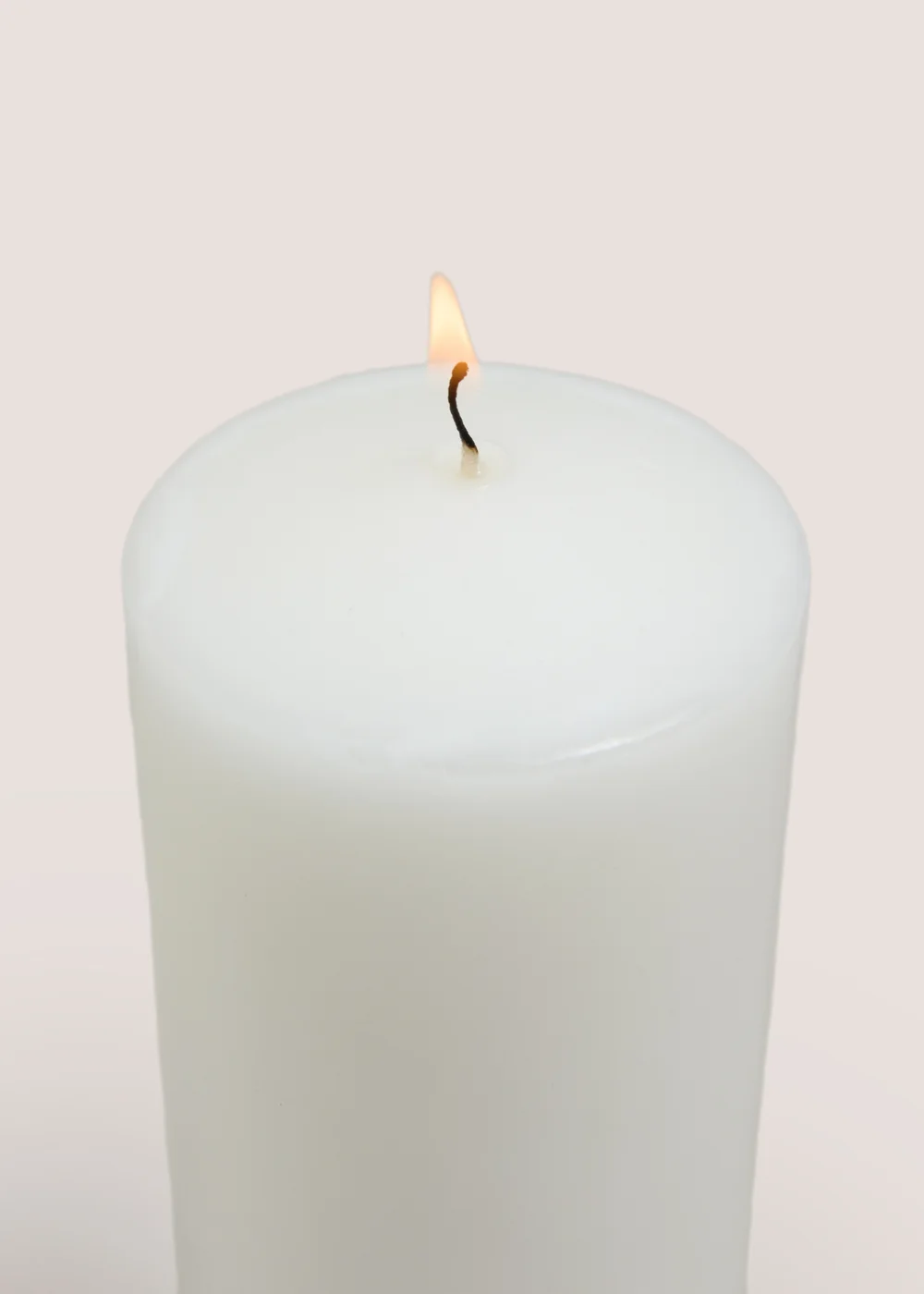 White Church Large Candle Image 2