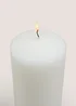 White Church Large Candle Image 2