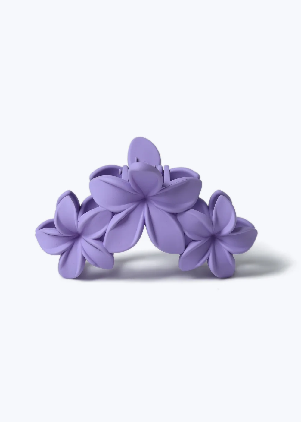 Muse Lilac Hawaiian Flower Claw Clip - One Size Image 1