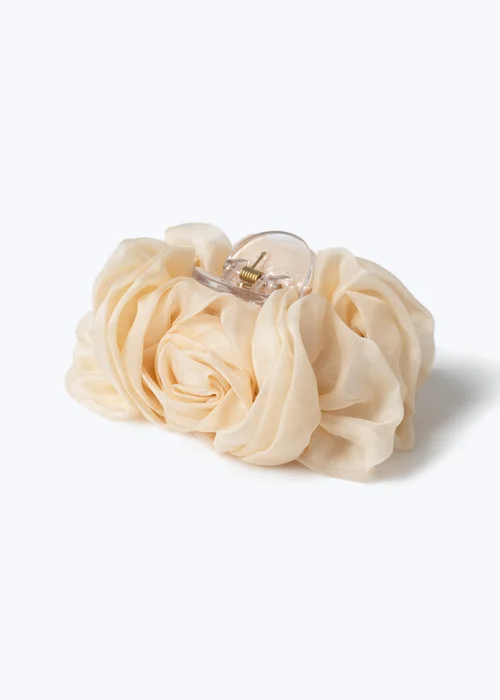 Muse Cream Organza Rose Claw - One Size Image 2