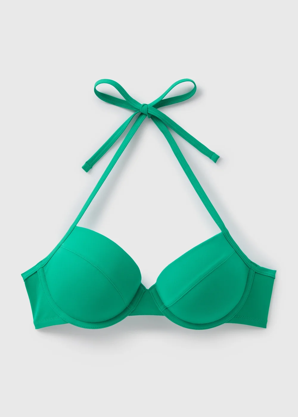 Green Cupped Bikini Top - 32A Image 1