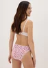 4 Pack Multicoloured Heart High Leg Knickers - Size 8 Image 3