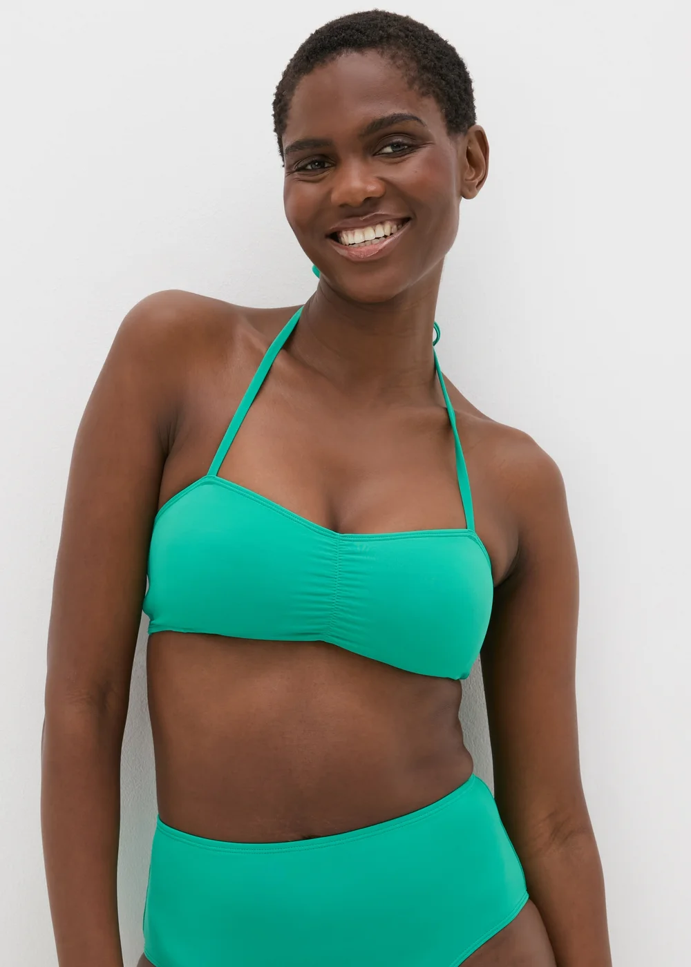 Green Bandeau Bikini Top - 6 Image 1
