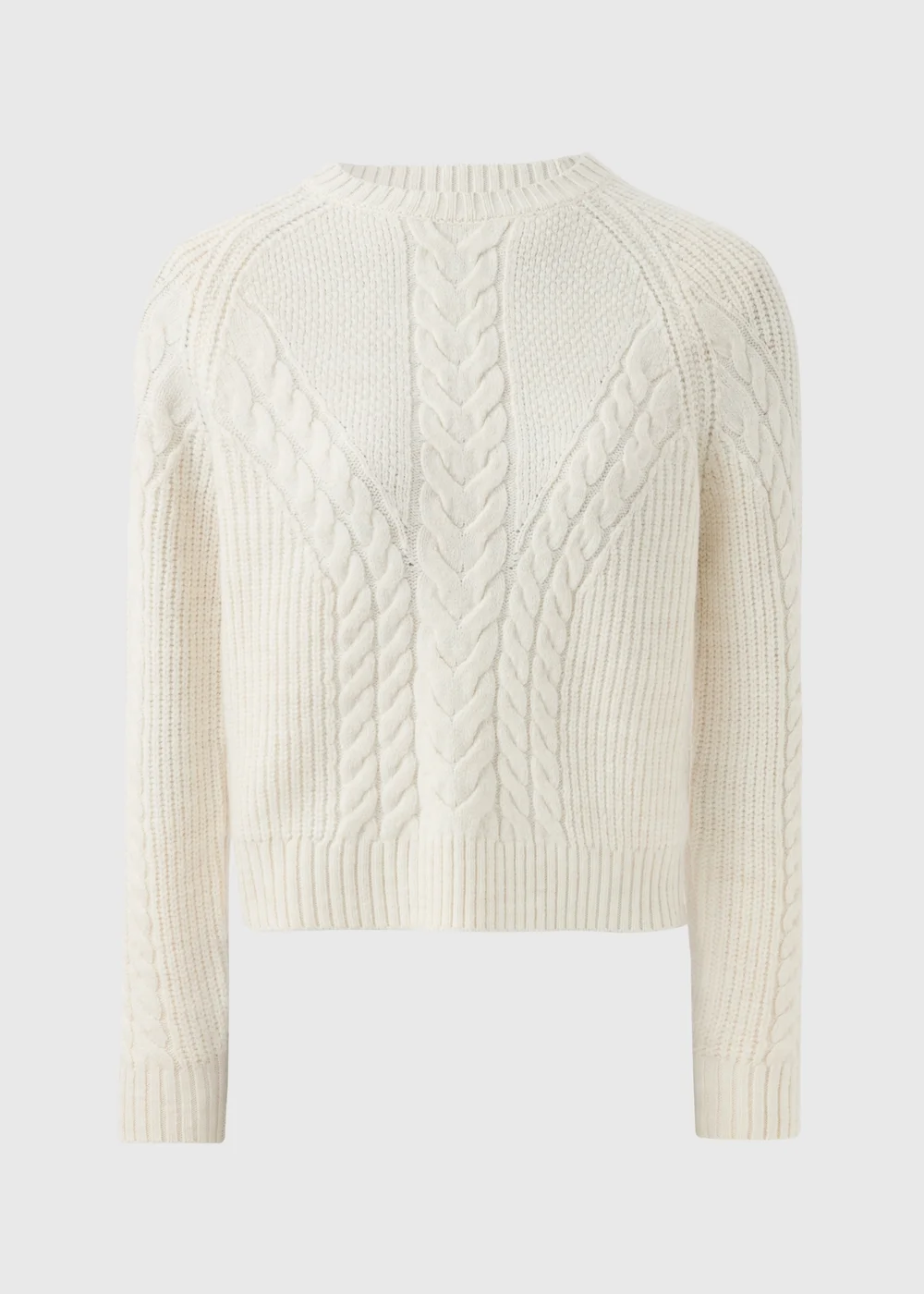 Cream Cable Knit Jumper - XS Image 4