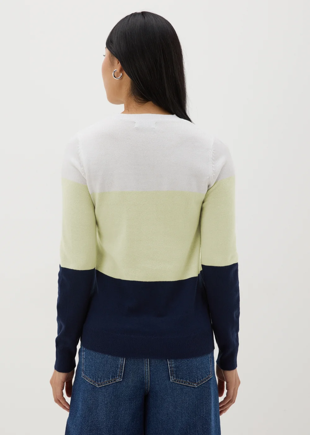 Green Soft Stripe Jumper - 8 Image 2