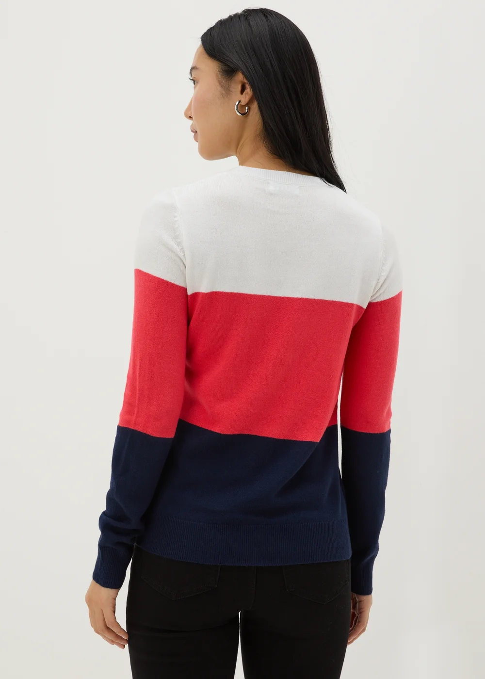 Coral Soft Stripe Jumper - 8 Image 3
