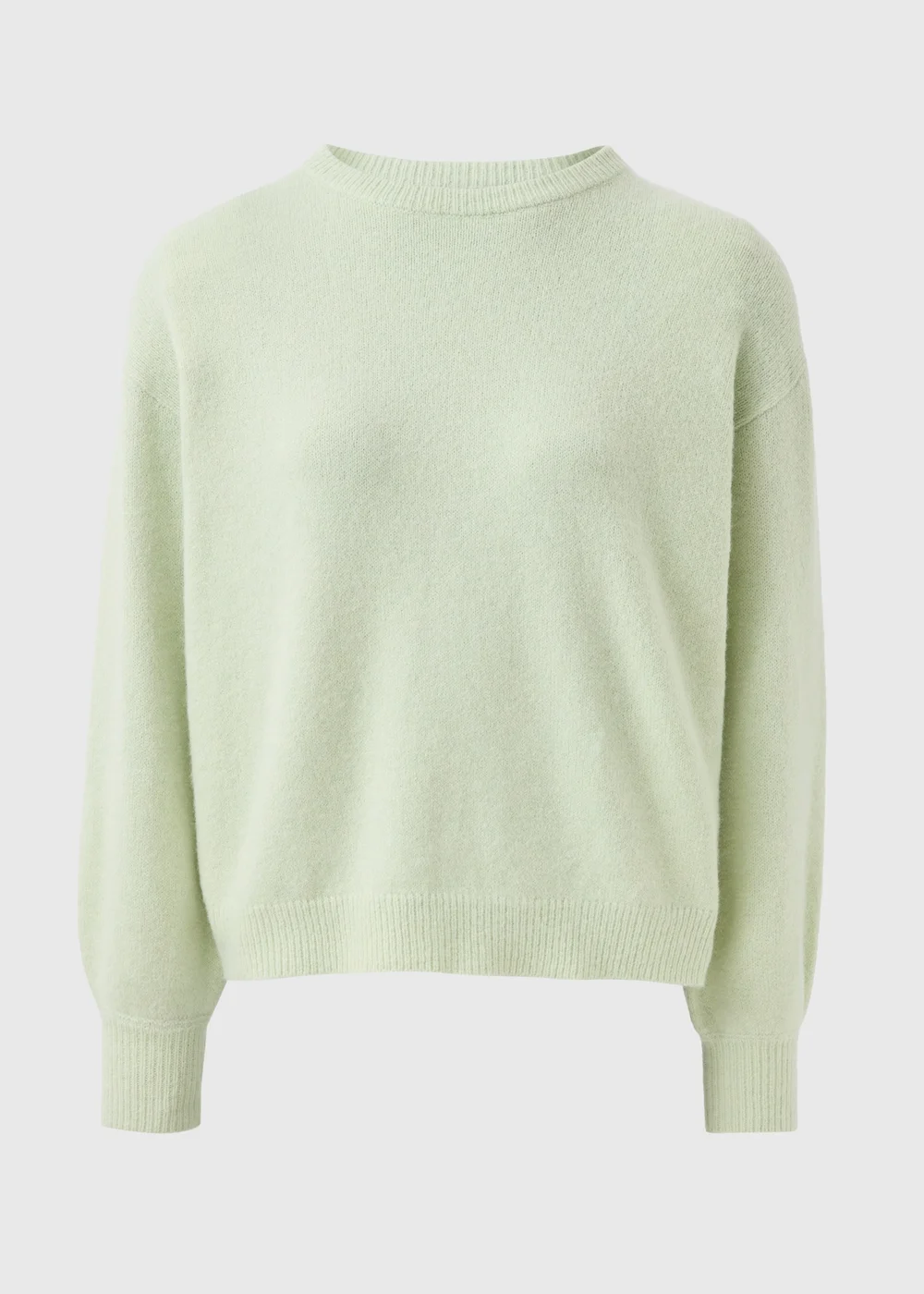 Green Crew Neck Knitted Jumper - XS Image 4