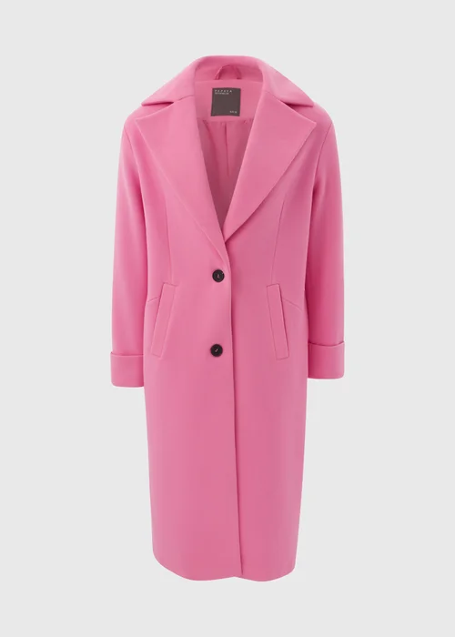 Pink Tailored Coat - 8 Image 4