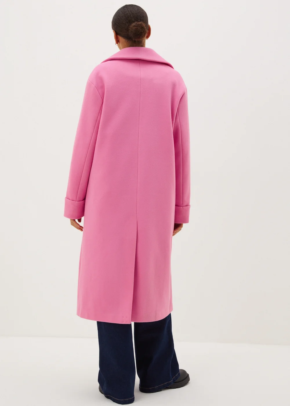 Pink Tailored Coat - 8 Image 3