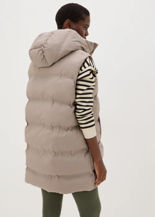 Mocha Mid Length Gilet - 8 Image 2