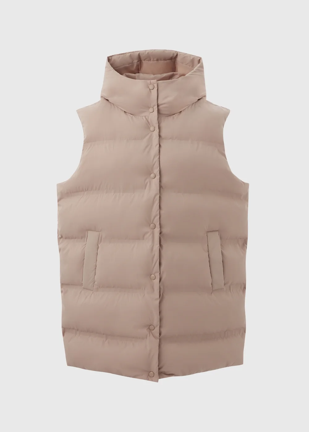 Mocha Mid Length Gilet - 8 Image 4