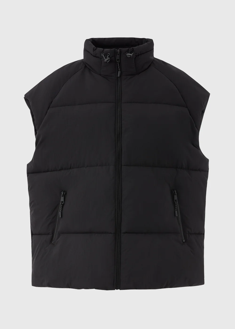 Black Technical Padded Gilet - 8 Image 4