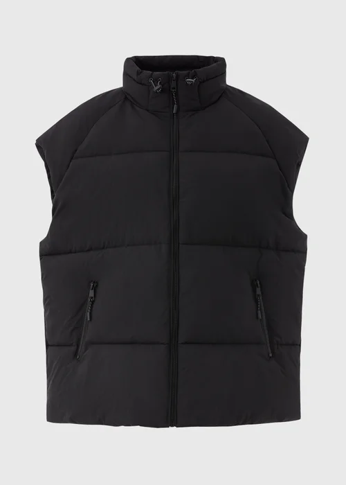 Black Technical Padded Gilet - 8 Image 4