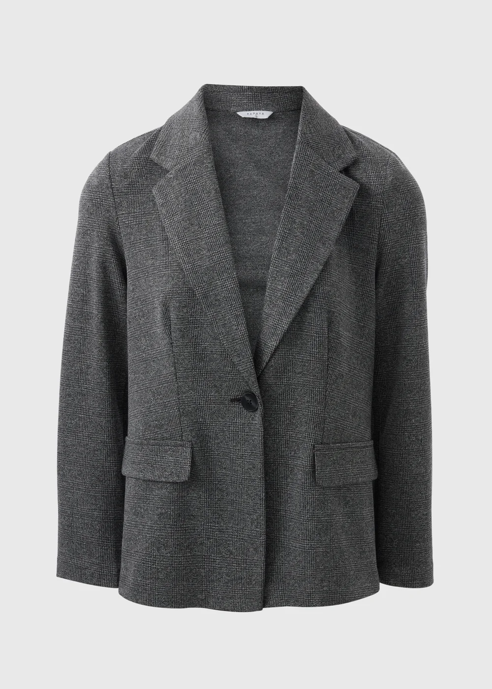 Grey Ponte Blazer - 8 Image 4