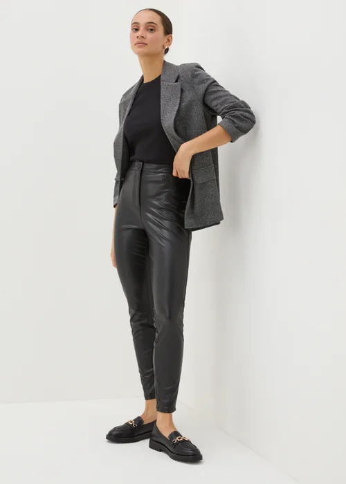 Grey Ponte Blazer - 8 Image 1