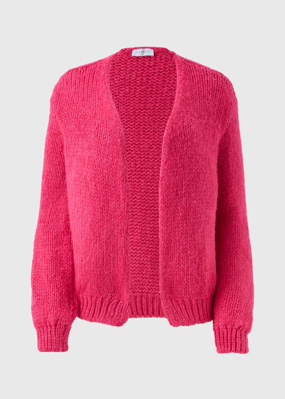 Bright Pink Lofty Knit Cardigan - XS Image 4