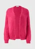 Bright Pink Lofty Knit Cardigan - XS Image 4