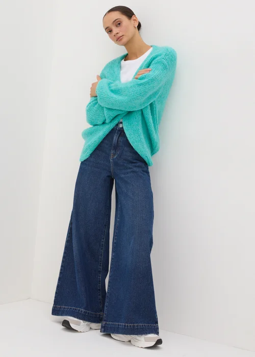 Aqua Lofty Knit Cardigan - XS Image 1