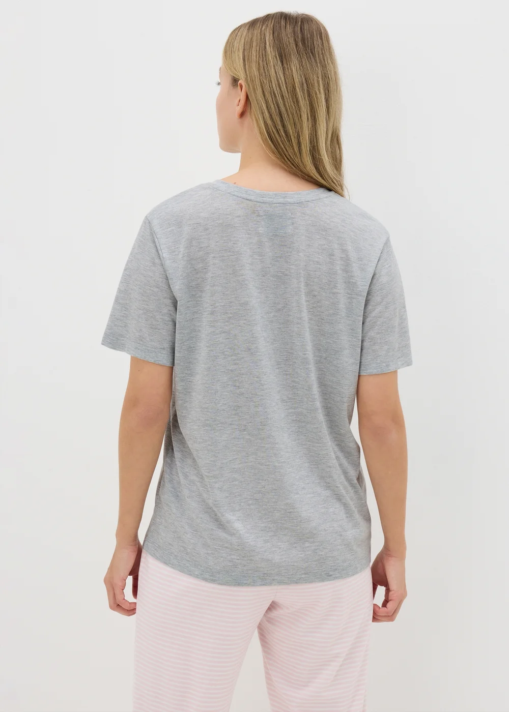 Grey Wild About Sleep Pyjama Top - Small Image 2