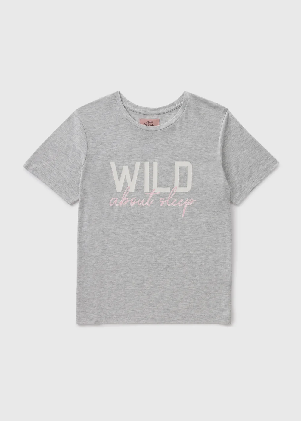 Grey Wild About Sleep Pyjama Top - Small Image 3