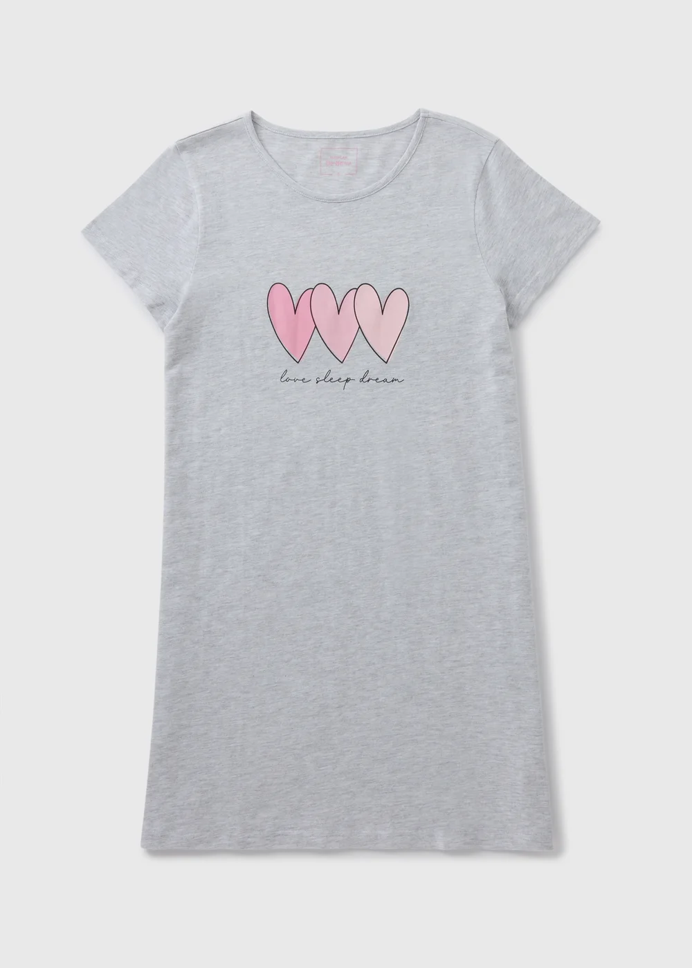 Grey Heart Nightie - Extra small Image 3