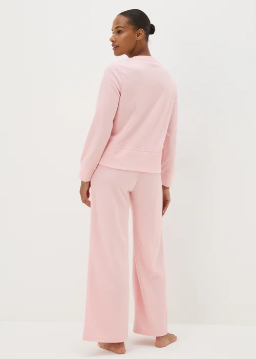 Pink Fleece Loungewear Set - Extra small Image 2