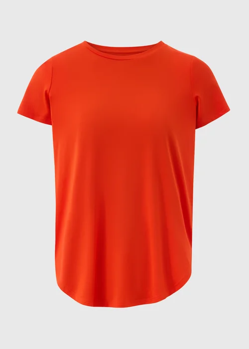 Souluxe Red Longline T-Shirt - Small Image 4