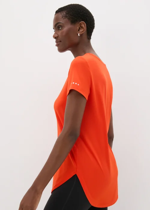 Souluxe Red Longline T-Shirt - Small Image 2