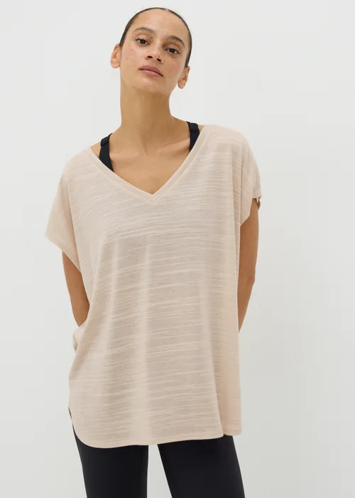 Souluxe Stone V-Neck T-Shirt - S Image 1